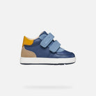 Geox Velcro Shoes Denim Blue Dark Sky B554DA