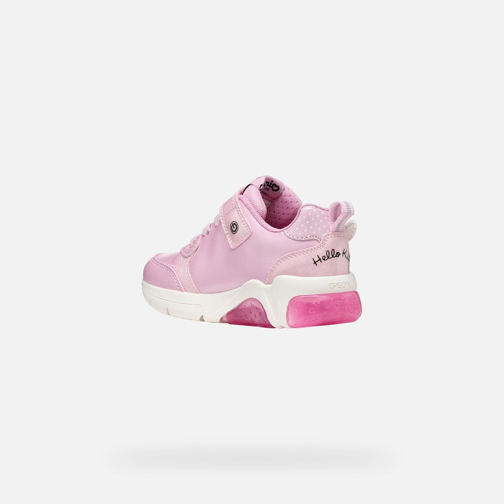 Geox Girls Pink Trainers J66M4C
