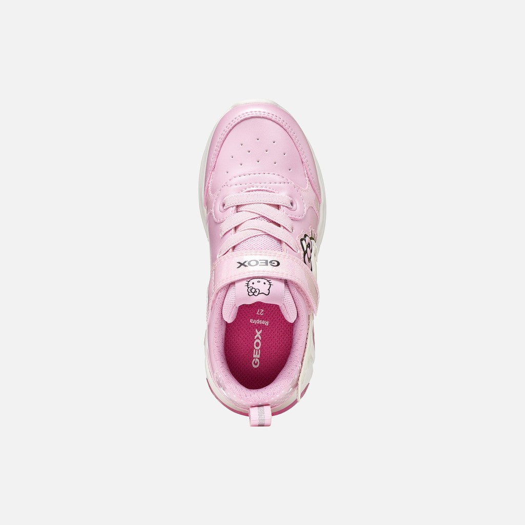 Geox Girls Pink Trainers J66M4C