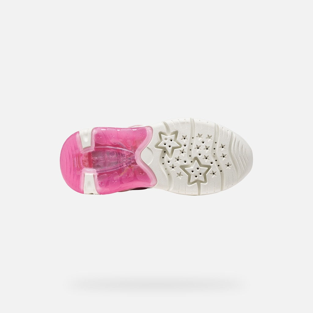 Geox Girls Pink Trainers J66M4C