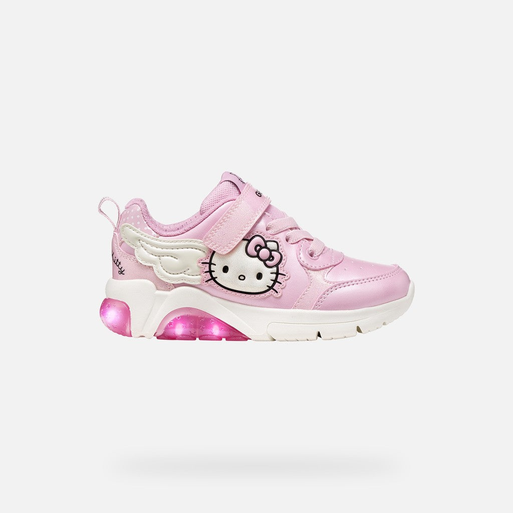Geox Girls Pink Trainers J66M4C