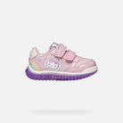 Geox Lightyloo Pink Hello Kitty Velcro Trainers B6661B