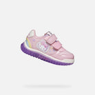 Geox Lightyloo Pink Hello Kitty Velcro Trainers B6661B