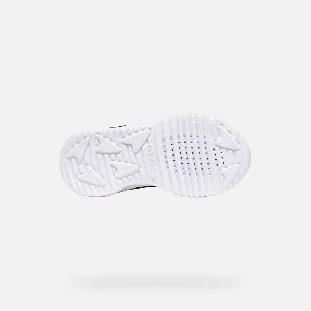 Geox Girls Navy Trainers J56E9B