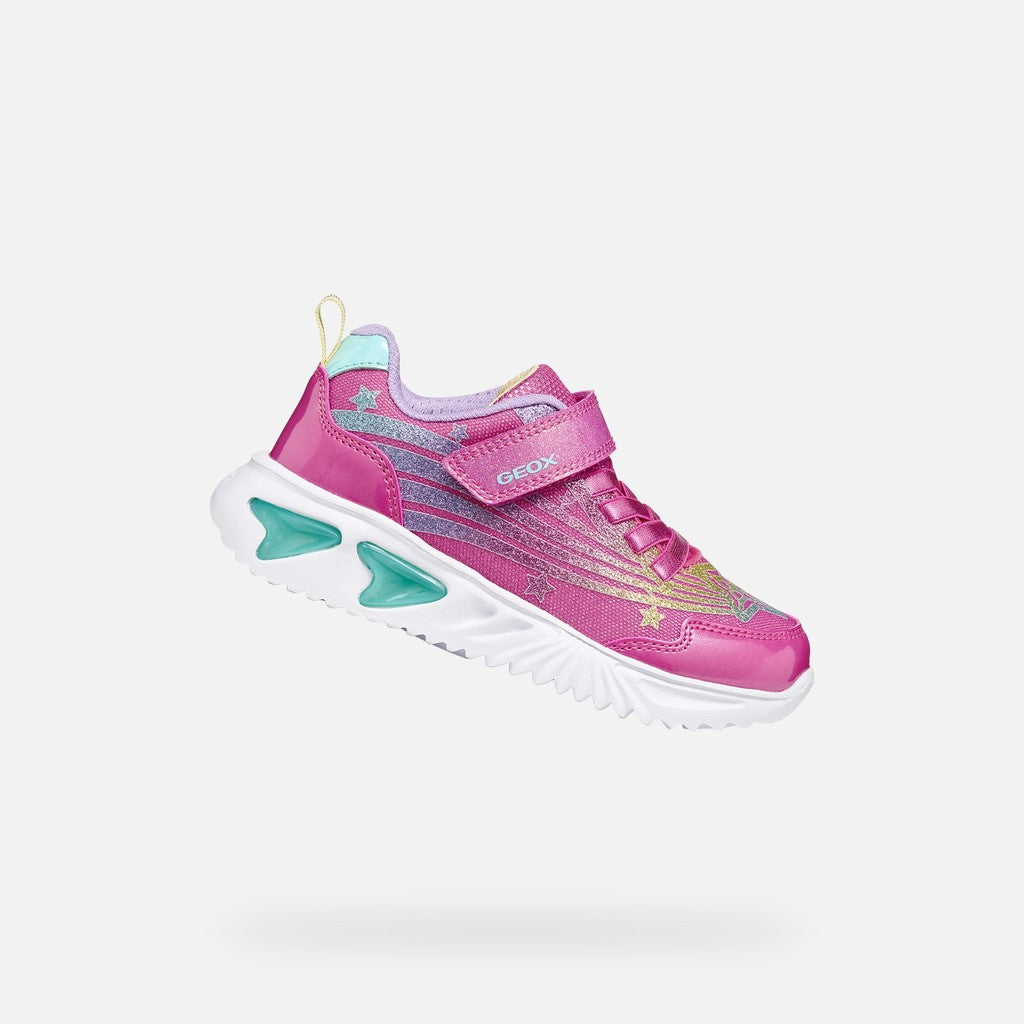 Geox Girls Pink Trainers J56E9B