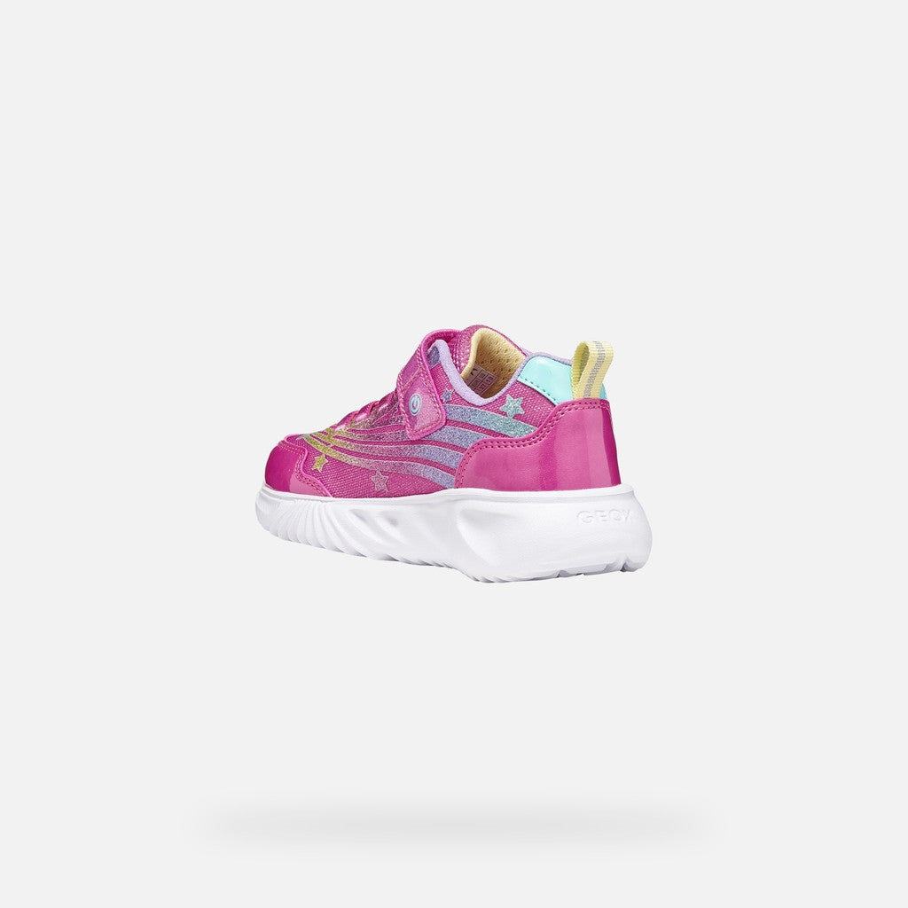 Geox Girls Pink Trainers J56E9B