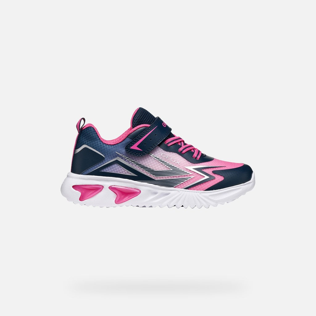 Geox Navy Pink Fuchsia J66E9B