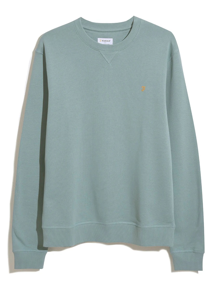 Farah Green Crew Sweat F4KFD076 306