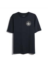 Load image into Gallery viewer, Farah | Haise Graphic Back Print Tee in Navy | F4KFG012 412