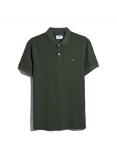 Load image into Gallery viewer, Farah Rosemary Green Marl Polo F4KFG014 315