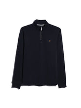 Load image into Gallery viewer, Farah Navy Zip Sweat F4KFG056 412