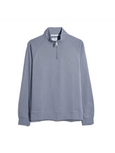 Load image into Gallery viewer, Farah Icelandic Blue Zip Sweat F4KFG056 926