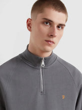 Load image into Gallery viewer, Farah Grey Zip Sweat f4ksb073 026