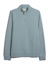 Load image into Gallery viewer, Farah Jim Green Zip Sweat F4KSB073 306