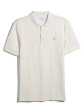 Load image into Gallery viewer, Farah Ecru Polo Shirt F4KSG009 280