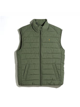 Load image into Gallery viewer, Farah Green Gilet F4RFF028 300