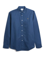 Load image into Gallery viewer, Farah Aegean Blue Slim Fit Shirt F4WSB060 416
