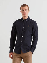 Load image into Gallery viewer, Farah Navy Slim Fit Shirt F4WSB060 454