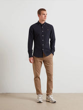 Load image into Gallery viewer, Farah Navy Slim Fit Shirt F4WSB060 454