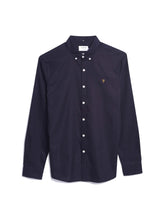 Load image into Gallery viewer, Farah Navy Slim Fit Shirt F4WSB060 454