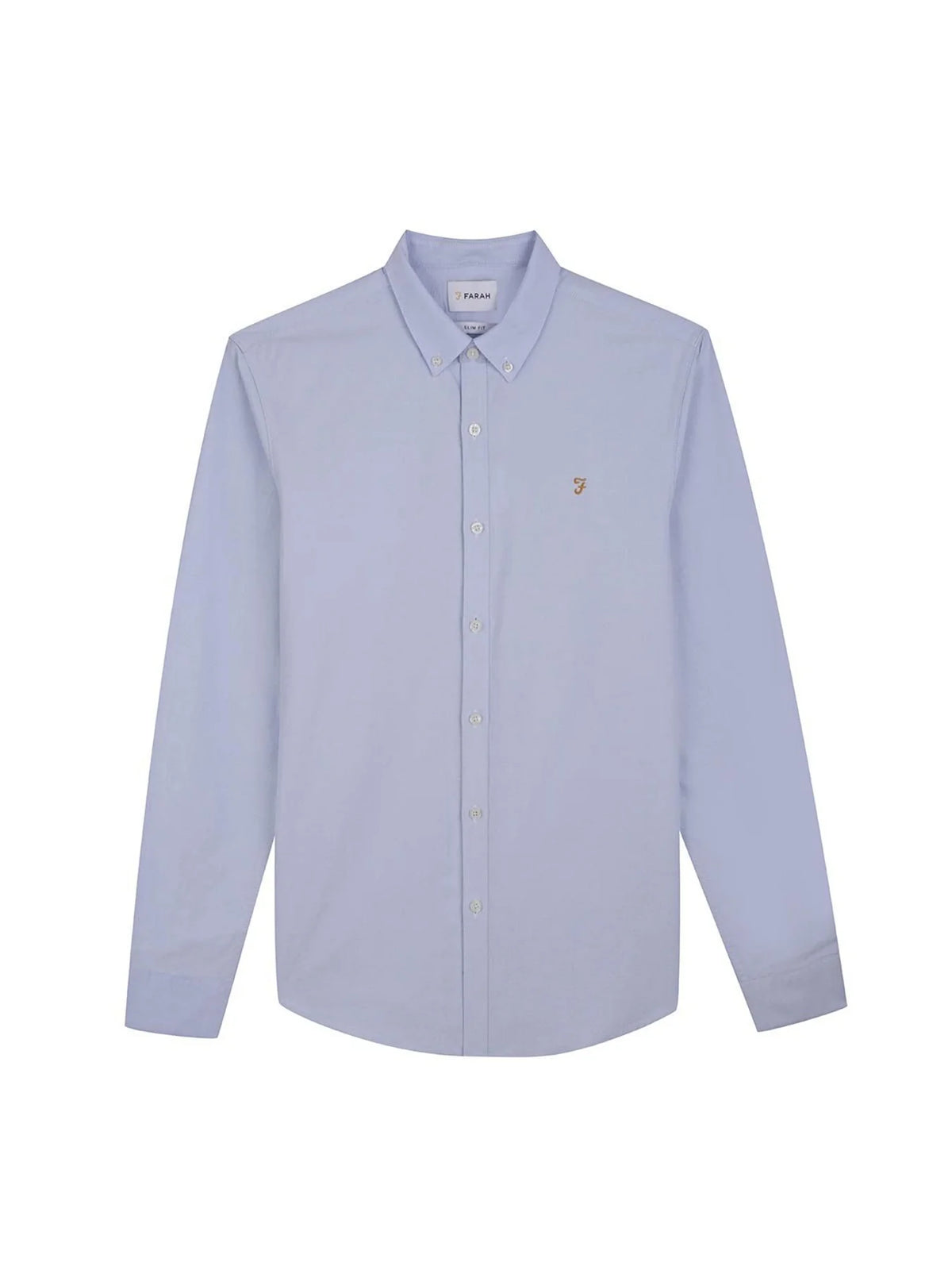 Farah Sky Blue Slim Fit Shirt F4WSB060 468