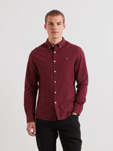 Load image into Gallery viewer, Farah Burgundy Slim Fit Shirt F4WSB060 507