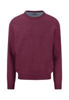 Fynch Hatton Merlot Crew Neck Jumper 1613 210 368