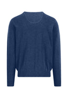 Fynch Hatton Midnight Blue Crew Neck Jumper 1613 210 672