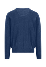 Load image into Gallery viewer, Fynch Hatton Midnight Blue Crew Neck Jumper 1613 210 672
