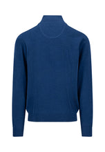 Load image into Gallery viewer, Fynch Hatton Midnight Blue Zip Jumper 1613 215 672