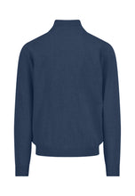 Load image into Gallery viewer, Fynch Hatton Navy Blue Zip Jumper 1613 215 680