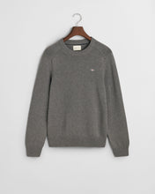 Load image into Gallery viewer, Gant | Casual Cotton Crew Knit in Grey | 8030220 92