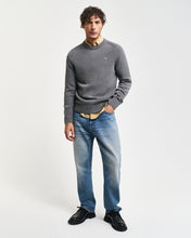 Load image into Gallery viewer, Gant | Casual Cotton Crew Knit in Grey | 8030220 92