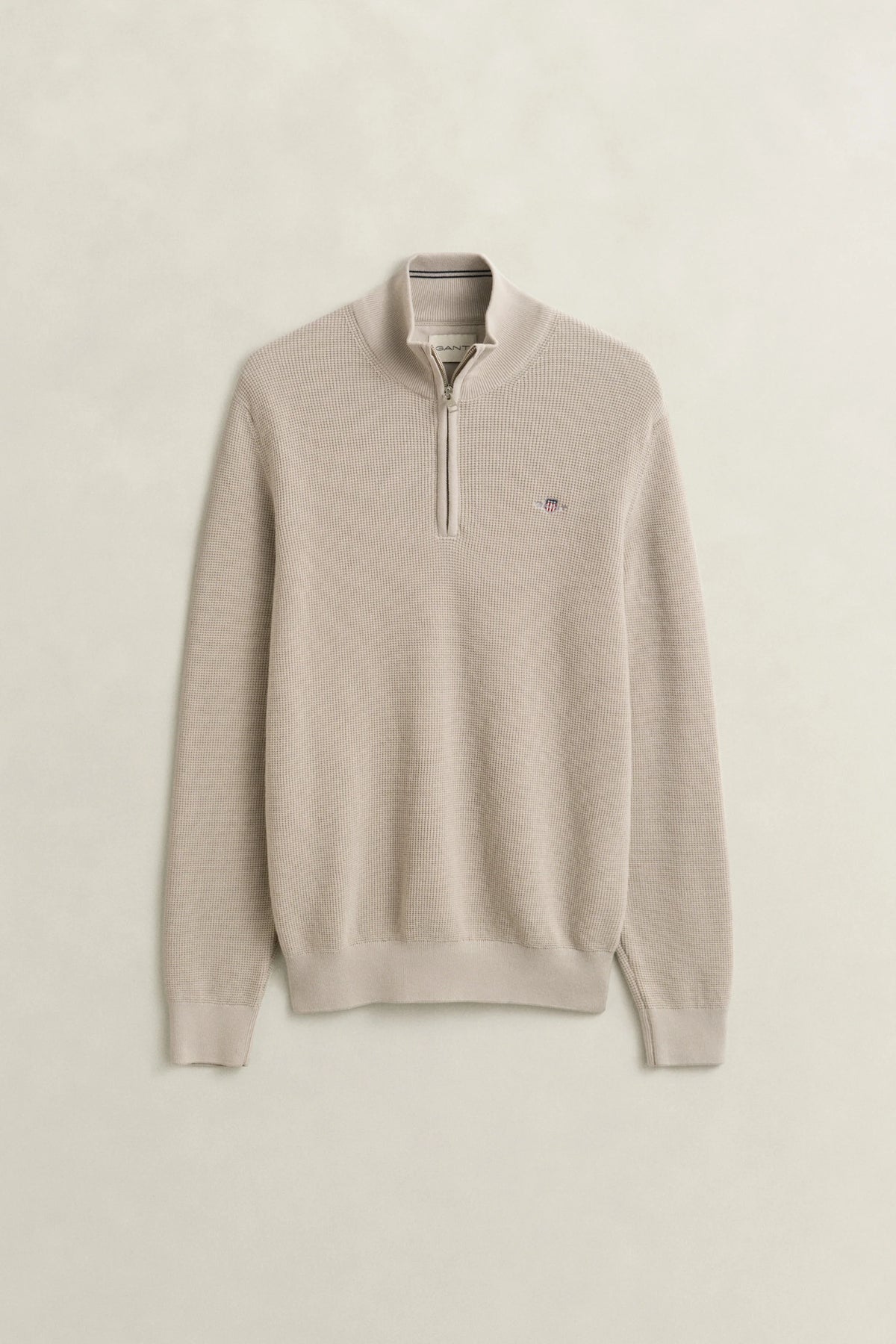Gant Beige Zip Knit 8030292 215