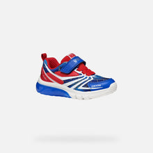 Load image into Gallery viewer, Geox Spiderman Royal Blue Red J55LBH