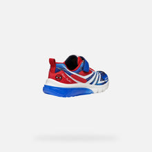 Load image into Gallery viewer, Geox Spiderman Royal Blue Red J55LBH