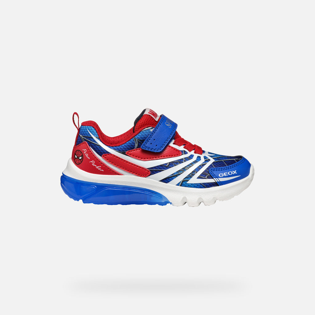 Geox Spiderman Royal Blue Red J55LBH