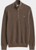 Gant Brown Zip Knit 8030292 294
