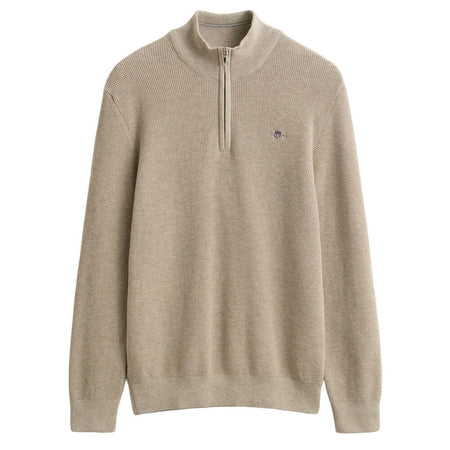 Gant Oat Melange Zip Knit 8030292 198