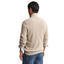 Load image into Gallery viewer, Gant Oat Melange Zip Knit 8030292 198