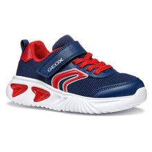 Load image into Gallery viewer, Geox Boys Shoe Navy Red J45DZC