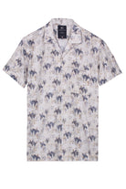 Giordano Palm Print Shirt 616873 60