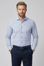 Load image into Gallery viewer, Giordano Blue Stripe Shirt 617840 61