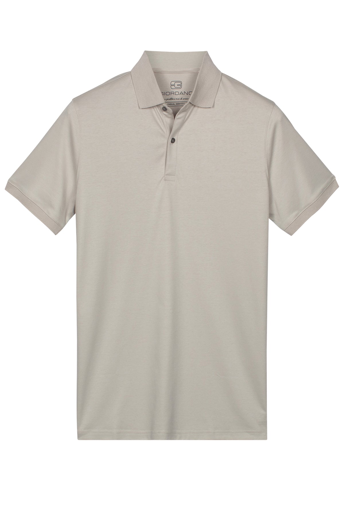 Giordano Light Beige Polo Shirt 616578 82