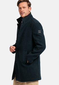 Giordano | Ilyano Wool Coat with Insert in Navy Blue | 422627 65