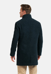 Giordano | Ilyano Wool Coat with Insert in Navy Blue | 422627 65