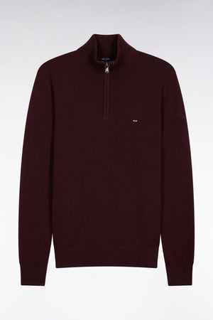 Eden Park Burgundy Zip Knit h25maipu0002 bxm6