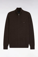 Load image into Gallery viewer, Eden Park Brown Zip Knit h25maipu0002 mam20