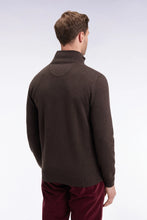 Load image into Gallery viewer, Eden Park Brown Zip Knit h25maipu0002 mam20