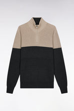Load image into Gallery viewer, Eden Park Grey Beige Zip Knit H25MAIPU0040 GRF11